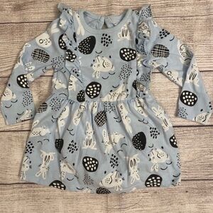 Cat & Jack bunny dress size 12 months girl